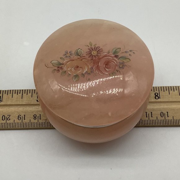 Alabaster Hand Carved Trinket Box's, Made in Italy - Picture 11 of 12